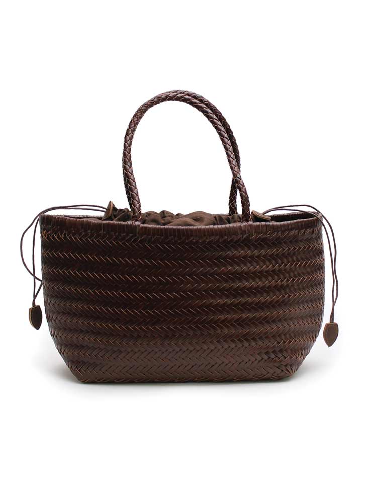 Amelia Woven Bag Chocolate