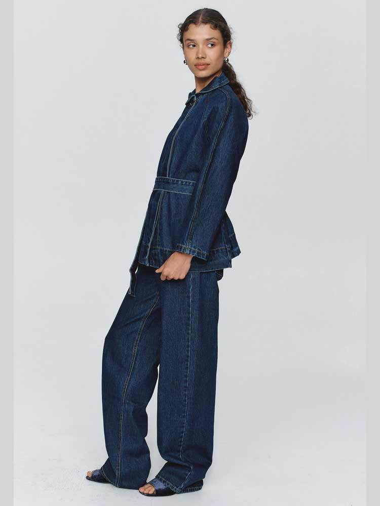 Oda Jacket Washed Indigo