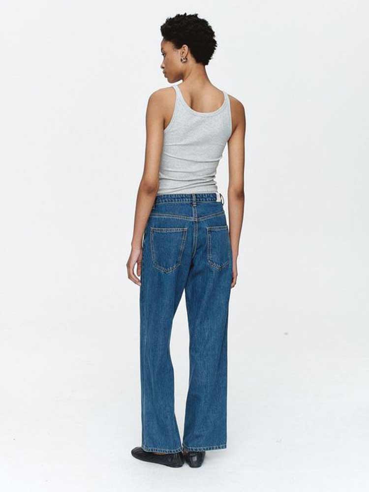 Wide Leg Jean Heritage Blue