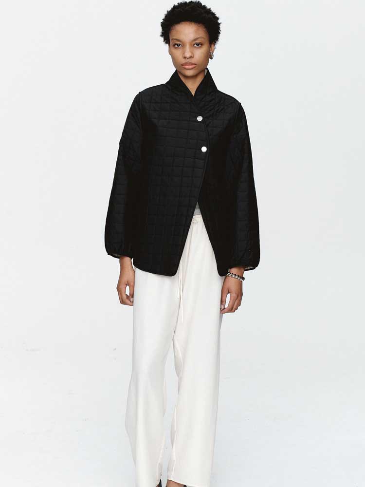 Agnes Jacket Black/Ivory