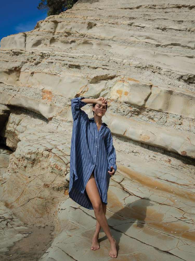 Always Shirt Denim Stripe