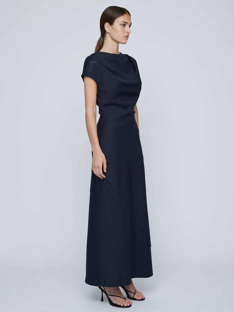 Ana Maxi Dress Navy