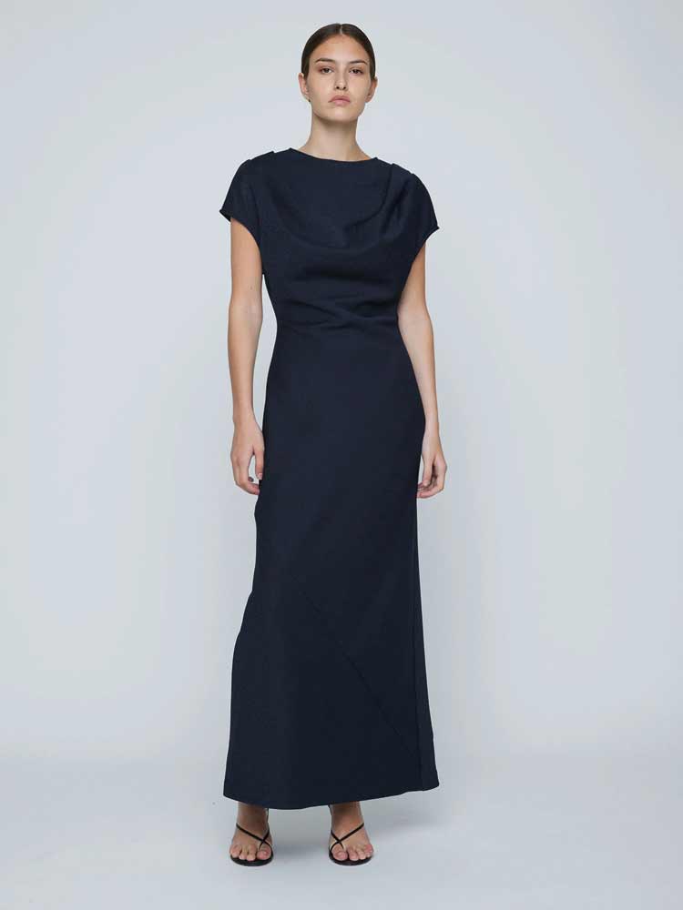 Ana Maxi Dress Navy