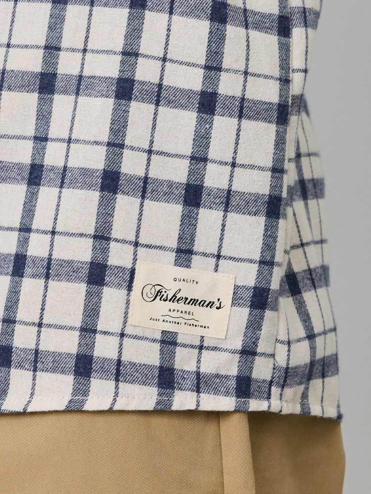 Boatyard Shirt Blue Cream Check
