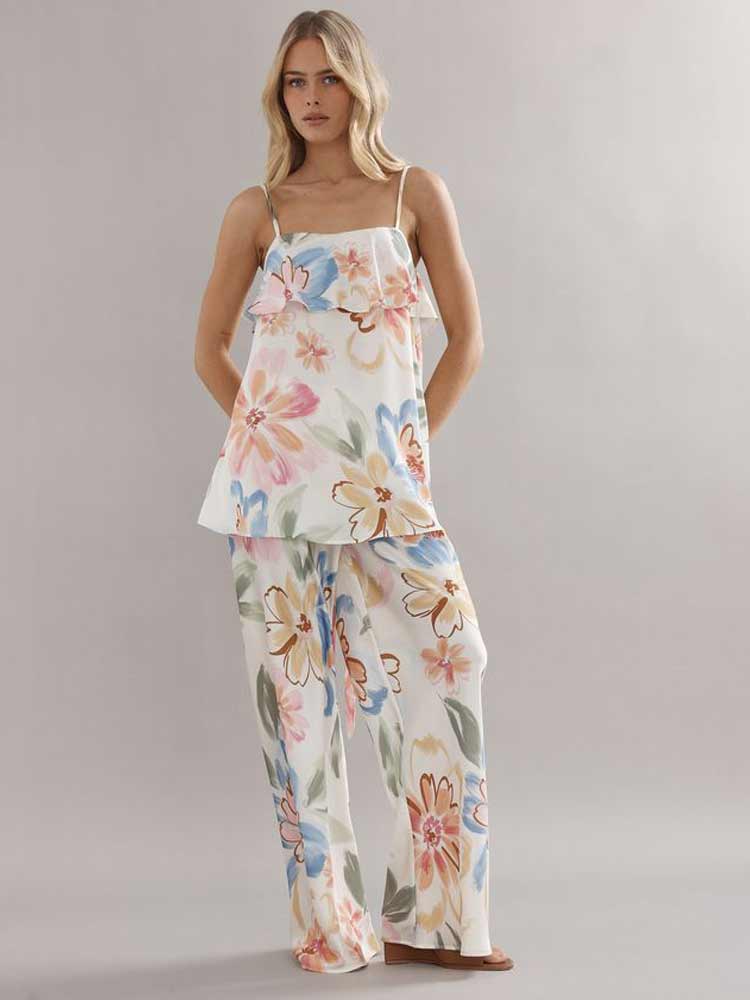 Chelsea Pant Tea Party Floral