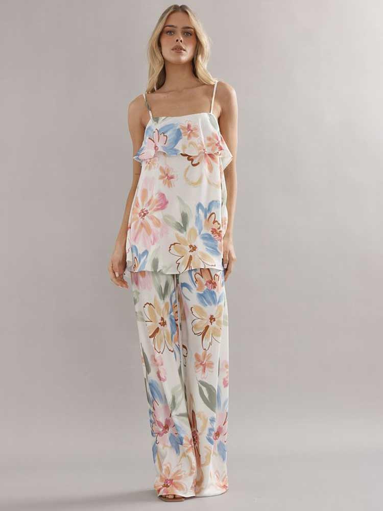 Chelsea Pant Tea Party Floral