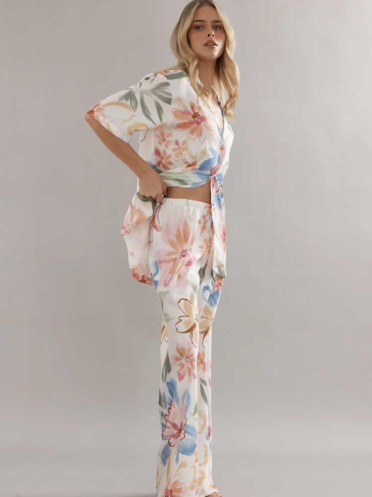 Chelsea Pant Tea Party Floral