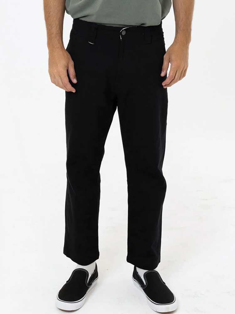 Thrills Union Work Chino Black