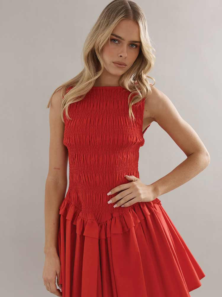 Cindy Lou Mini Cherry Red