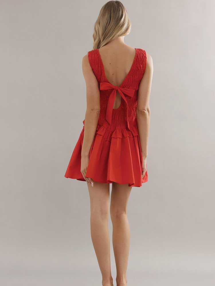 Cindy Lou Mini Cherry Red