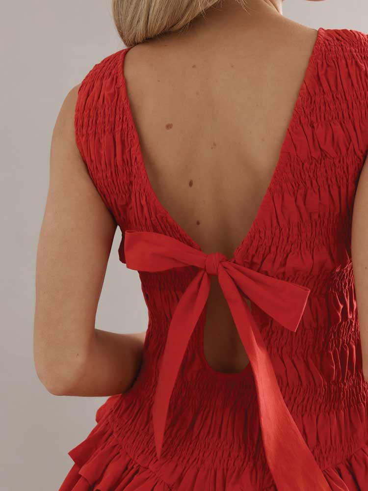 Cindy Lou Mini Cherry Red