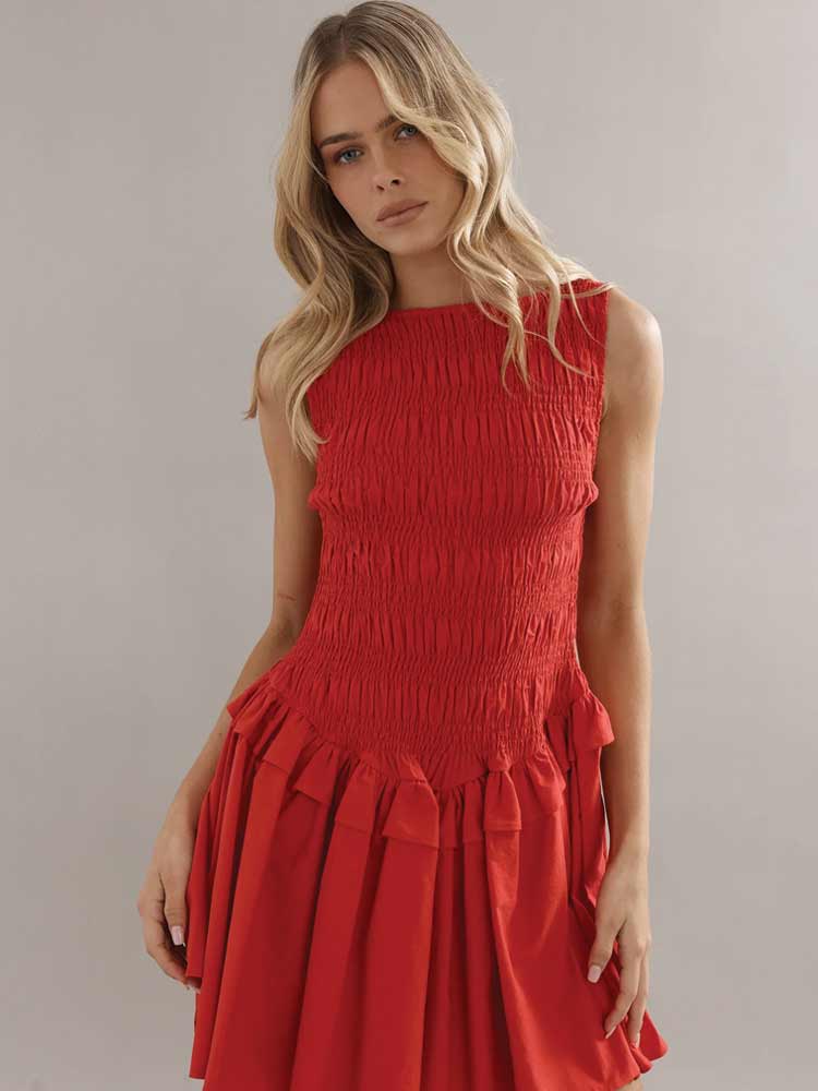 Cindy Lou Mini Cherry Red