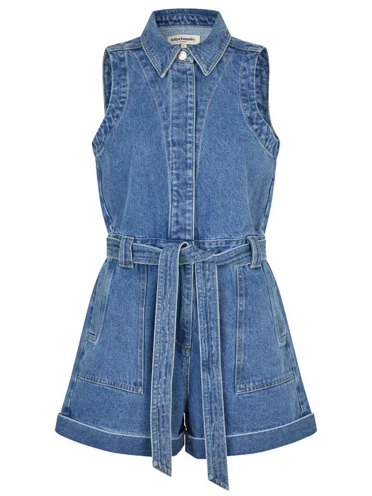 Cora Jumpsuit Blue