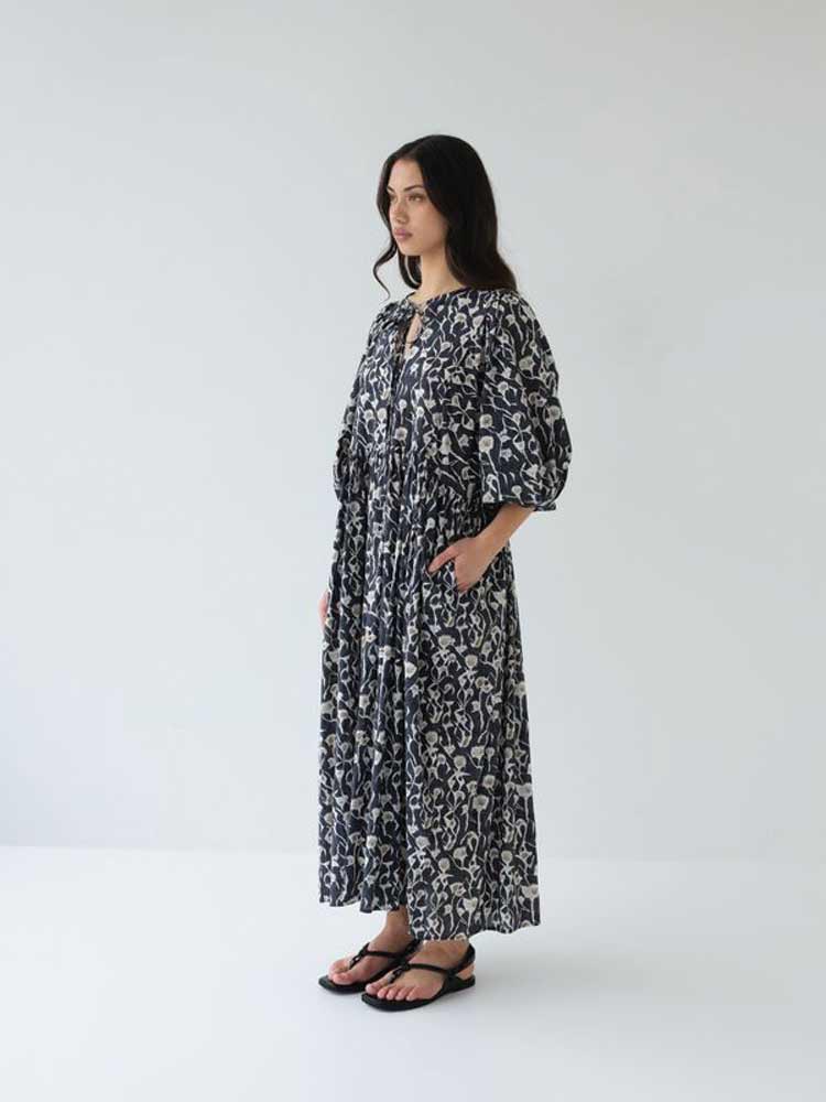Cotton Midi Dress Coast
