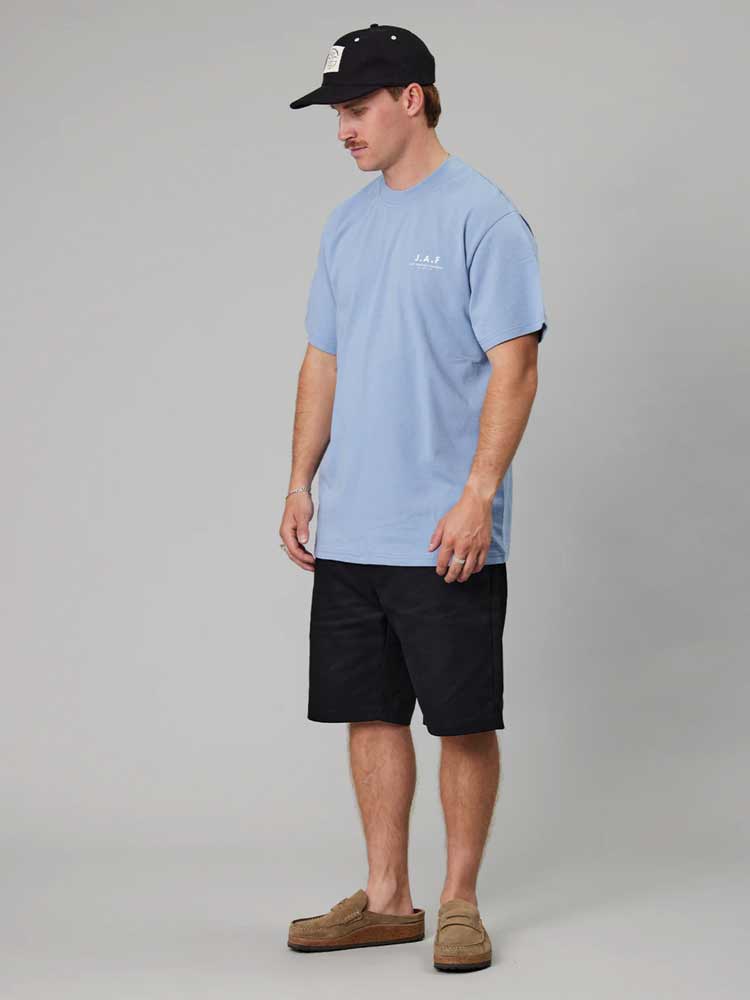 JAF Shore Tee Faded Denim