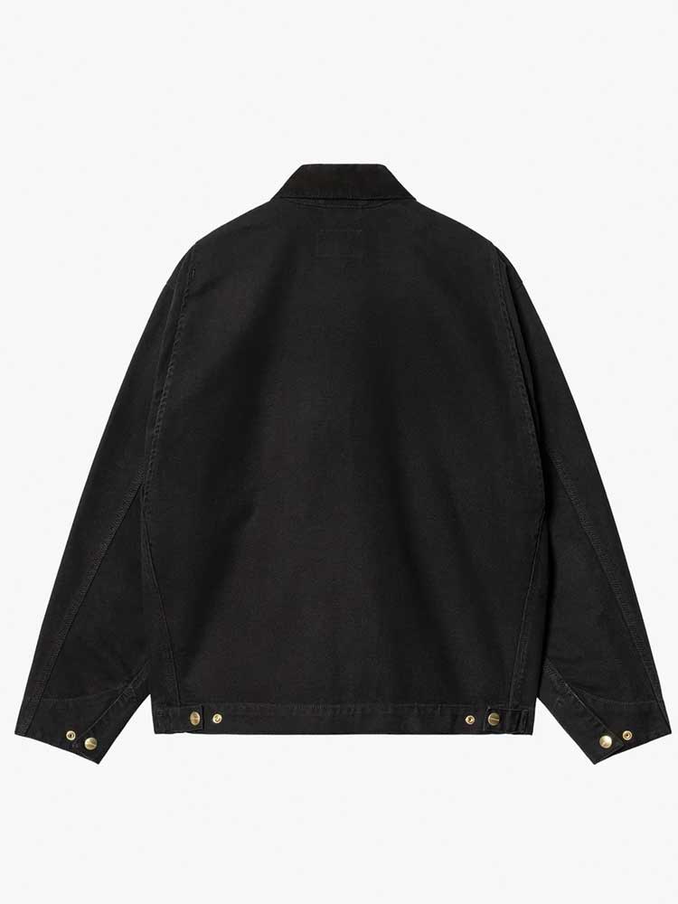 OG Detroit Jacket Black Aged Canvas