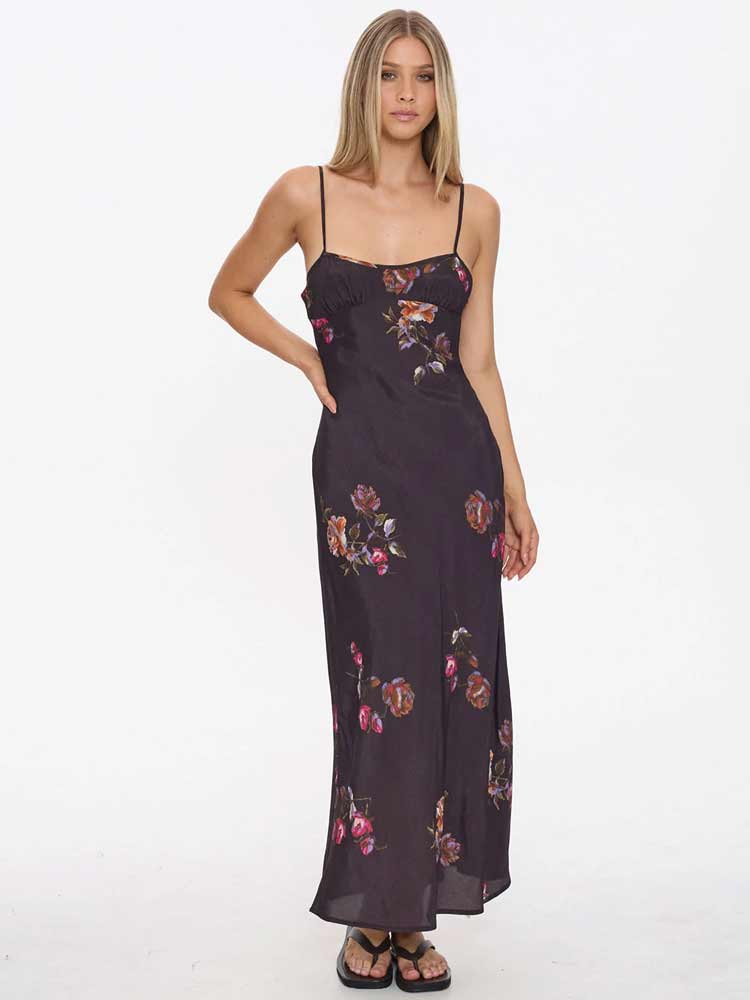 Natural Spirit Bias Maxi Dress