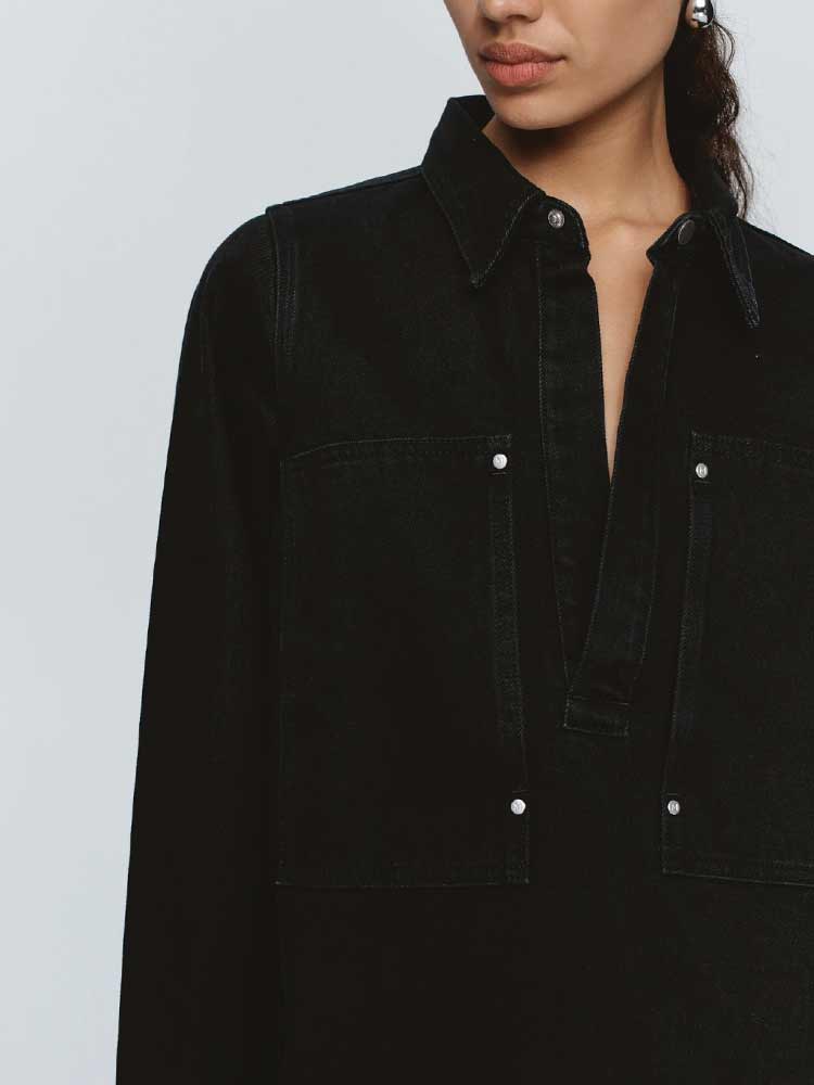 Elka Shirt Black