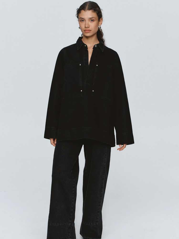 Elka Shirt Black