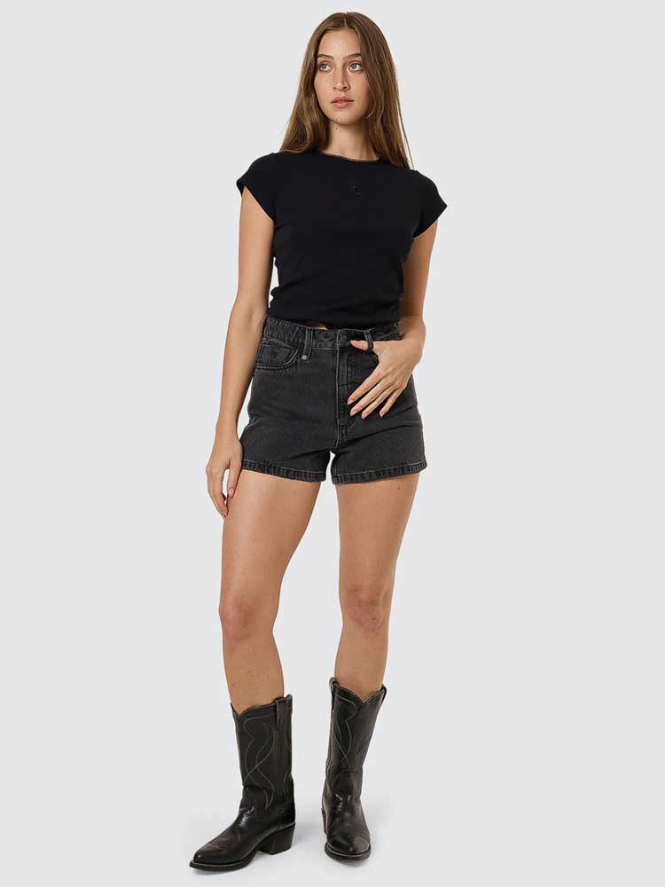 Erica Short Ash Black