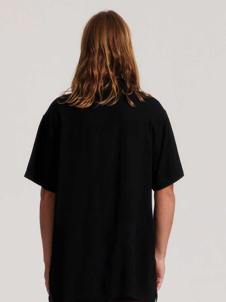 Ernie Resort Shirt Black