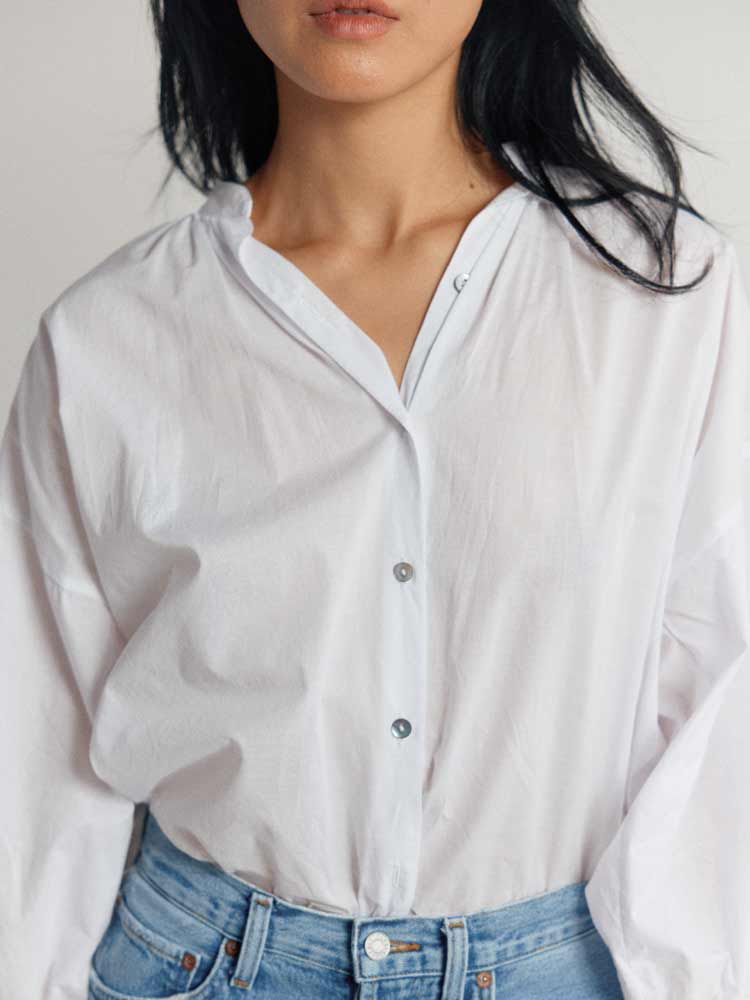 Everyday Blouse Cotton Lawn White