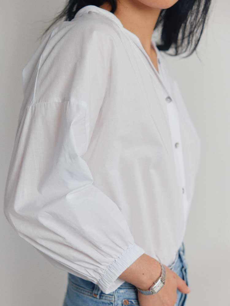 Everyday Blouse Cotton Lawn White