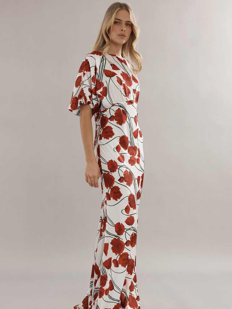 Florence Gown Poppy