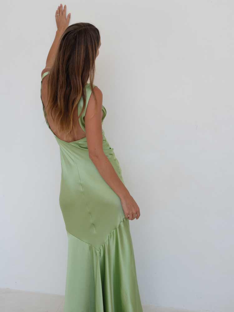 Giselle Dress Spring Green