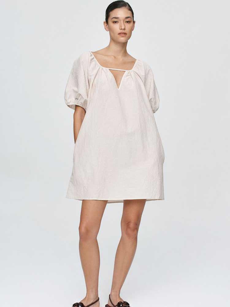 Kendra Mini Dress Cashew