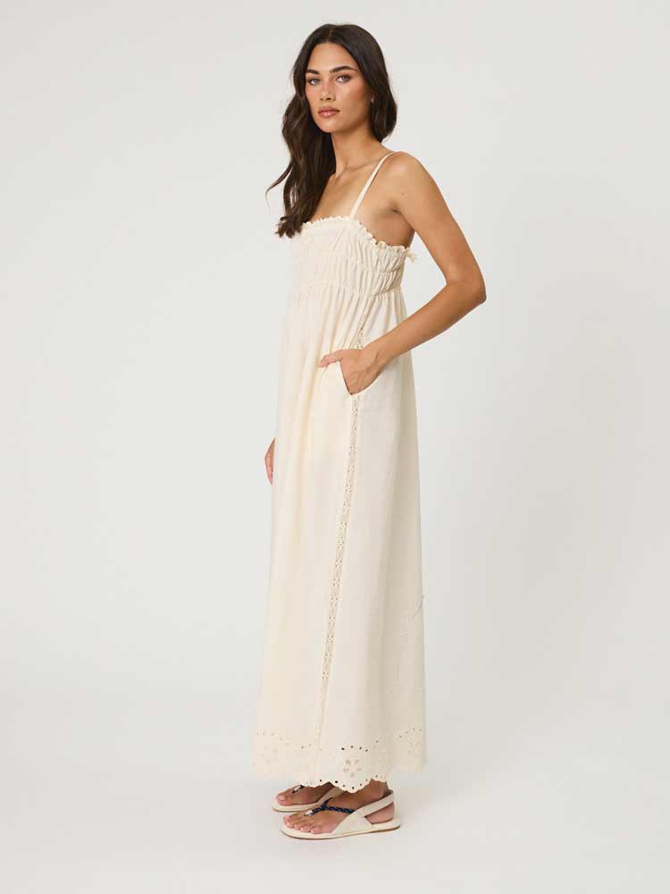 Leilani Maxi Dress Bone