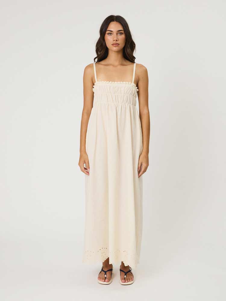 Leilani Maxi Dress Bone