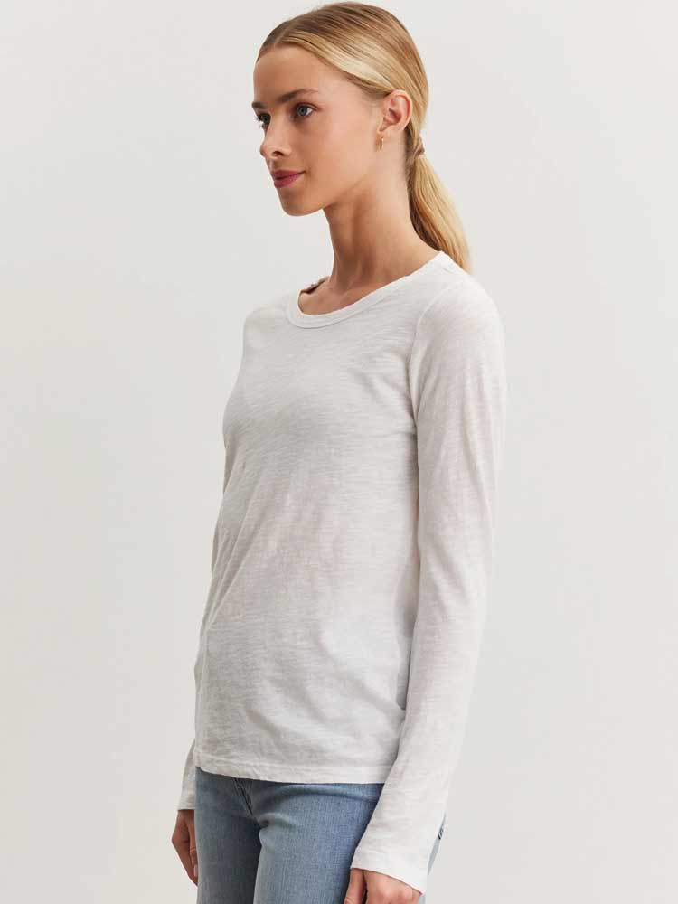 Lizzie Long Sleeve White