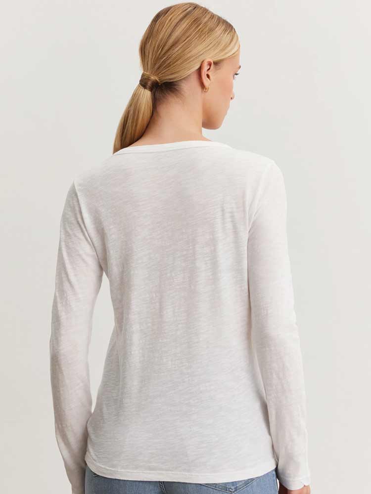 Lizzie Long Sleeve White