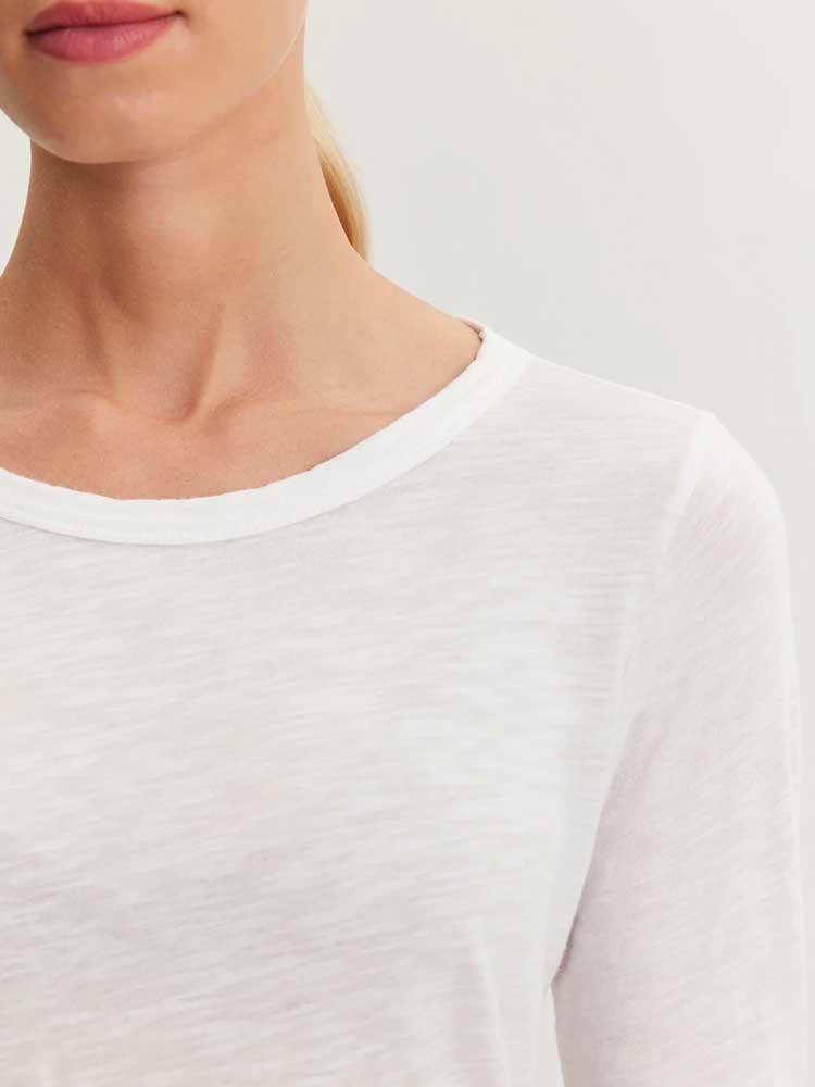 Lizzie Long Sleeve White