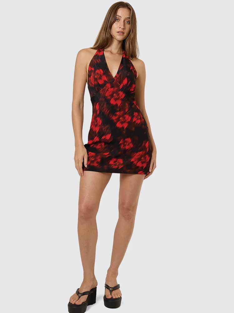 Lucky For You Floral Mini Dress