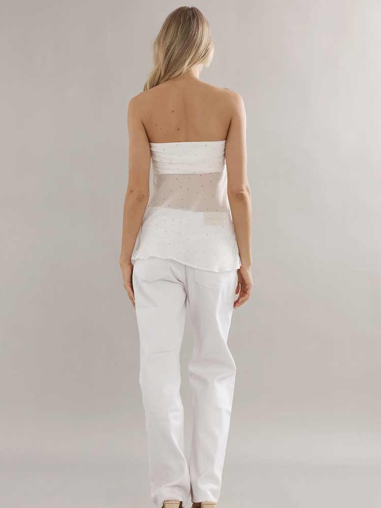 Lyla Bodice Polka Dot