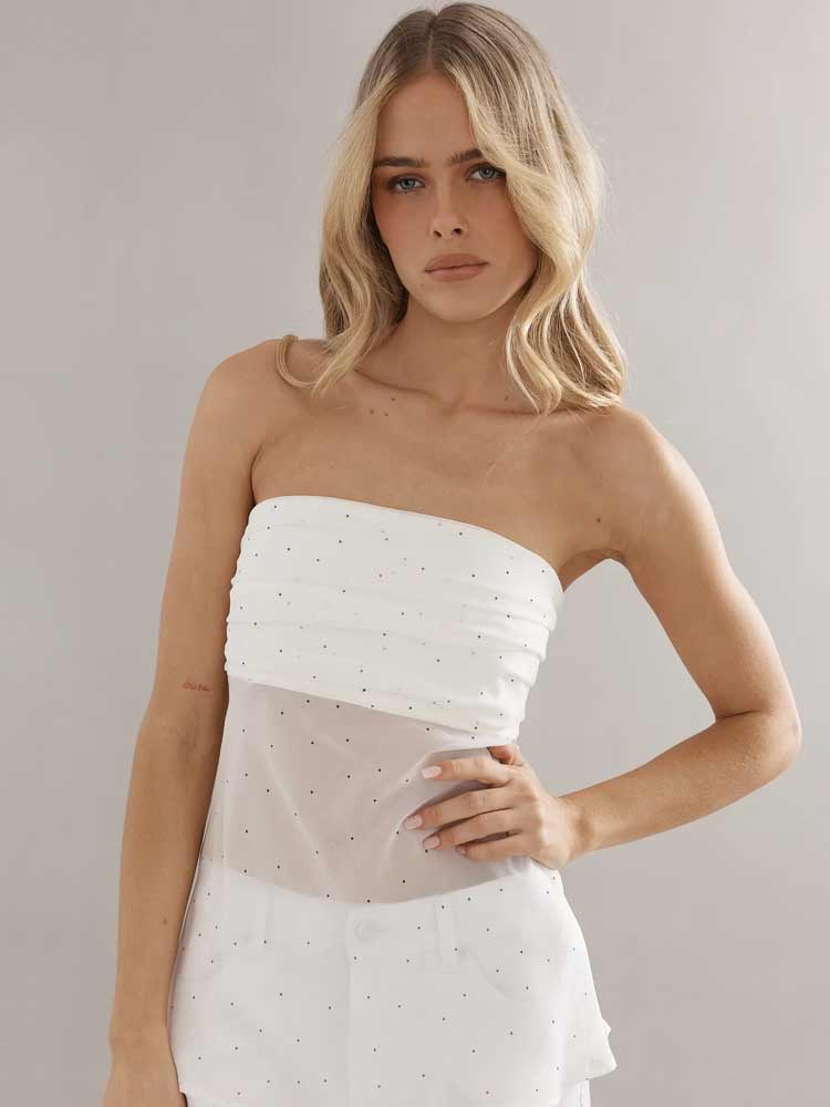 Lyla Bodice Polka Dot