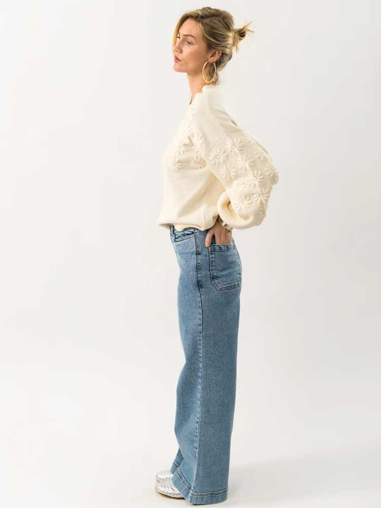 Musa Knit Jumper Creme