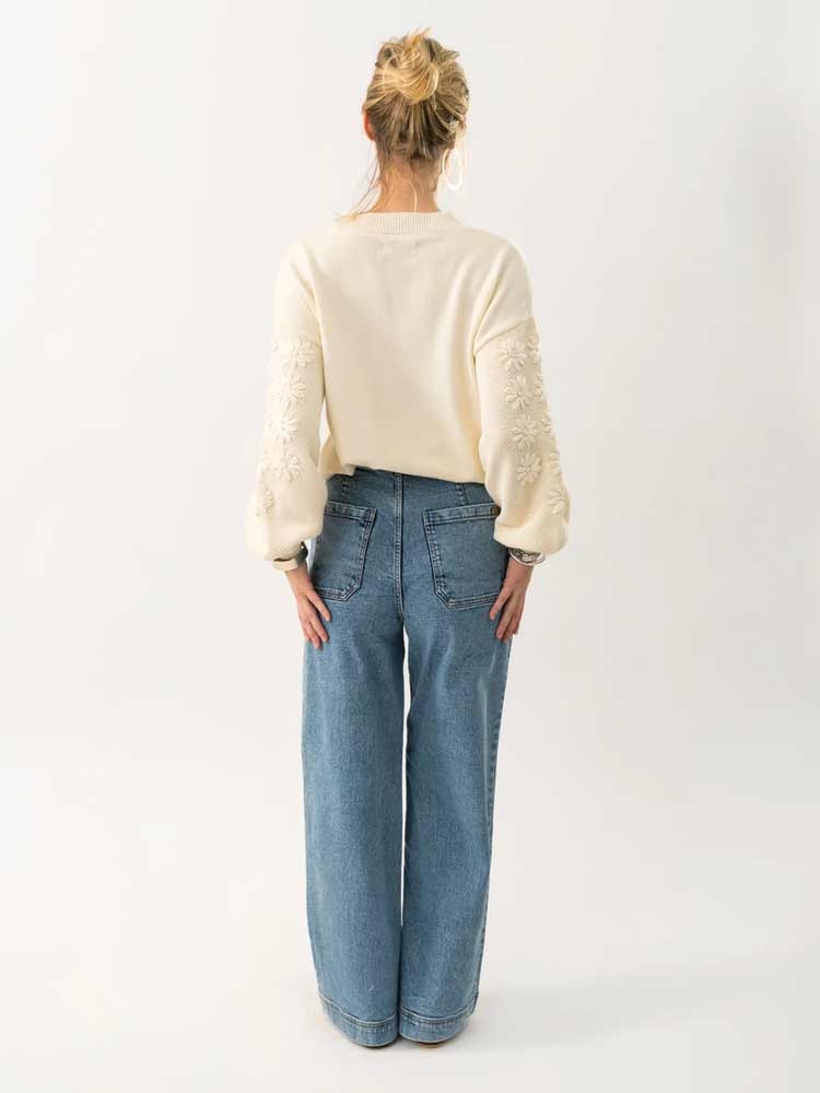 Musa Knit Jumper Creme