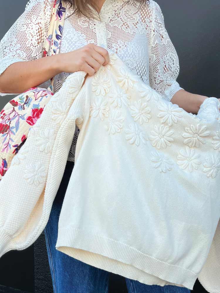 Musa Knit Jumper Creme