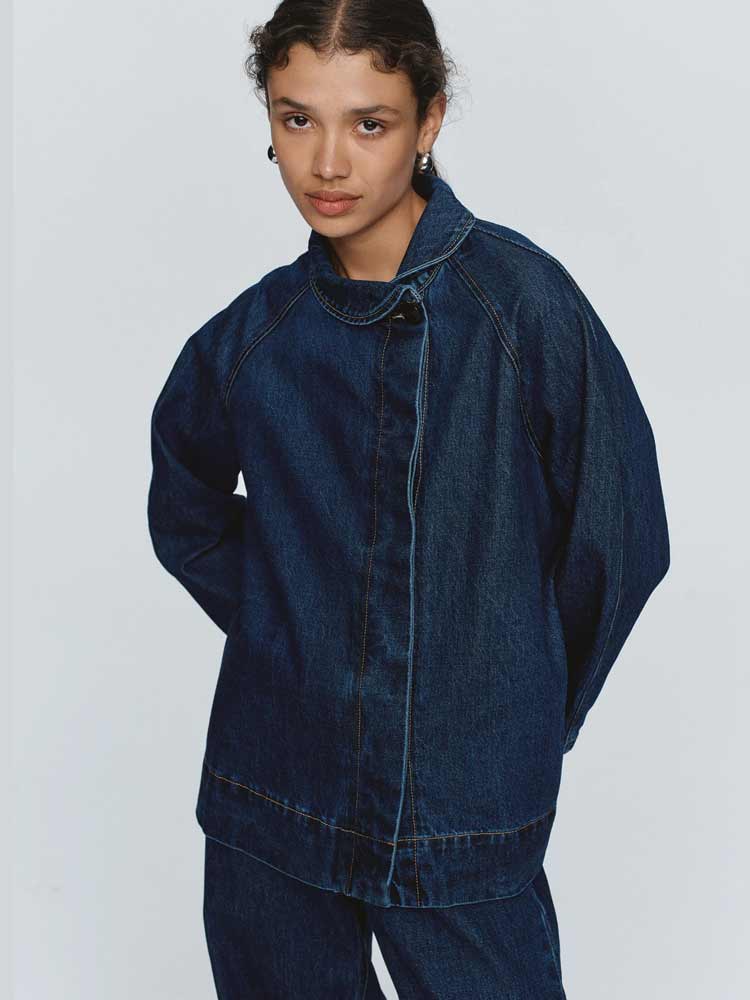 Oda Jacket Washed Indigo