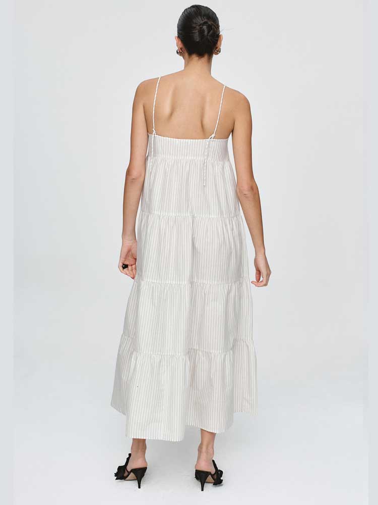 Ophelia Dress Pinstripe