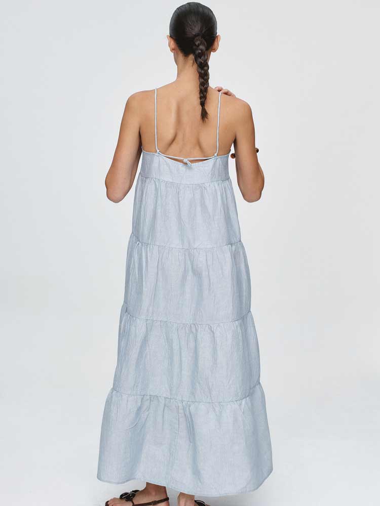 Ophelia Dress Bleu Stripe