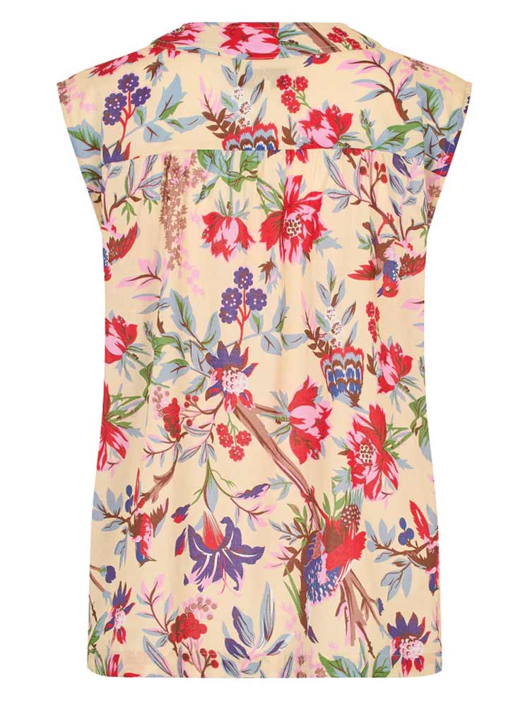 Paloma Top Flower Print