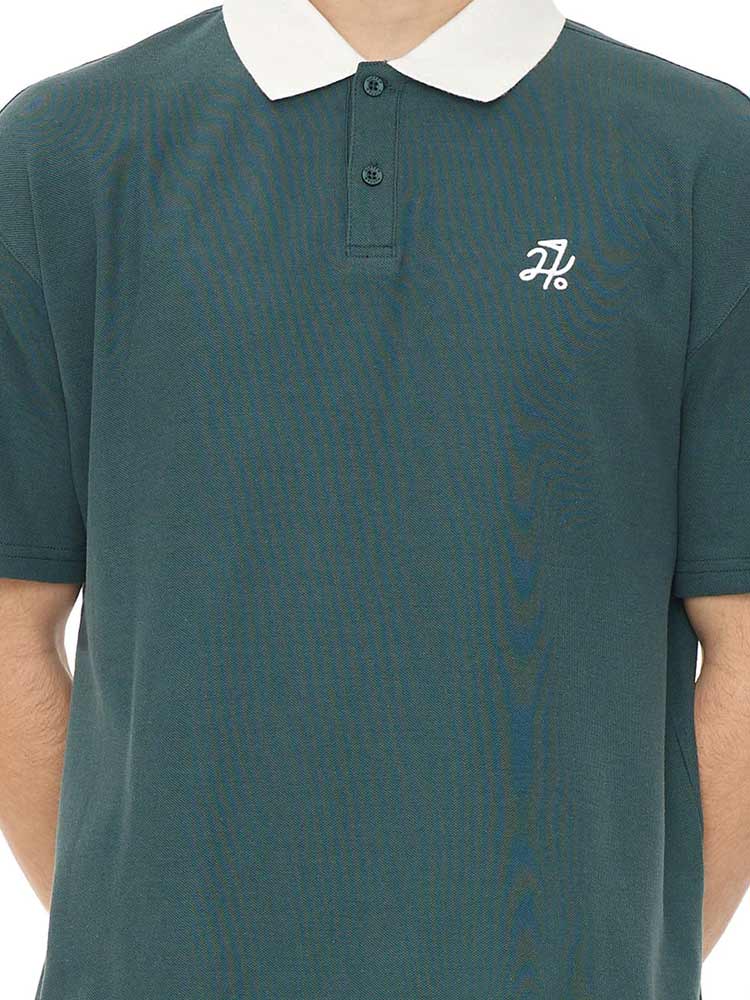 Pique SS Polo Golf Green