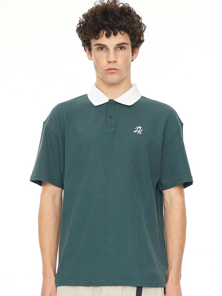 Pique SS Polo Golf Green