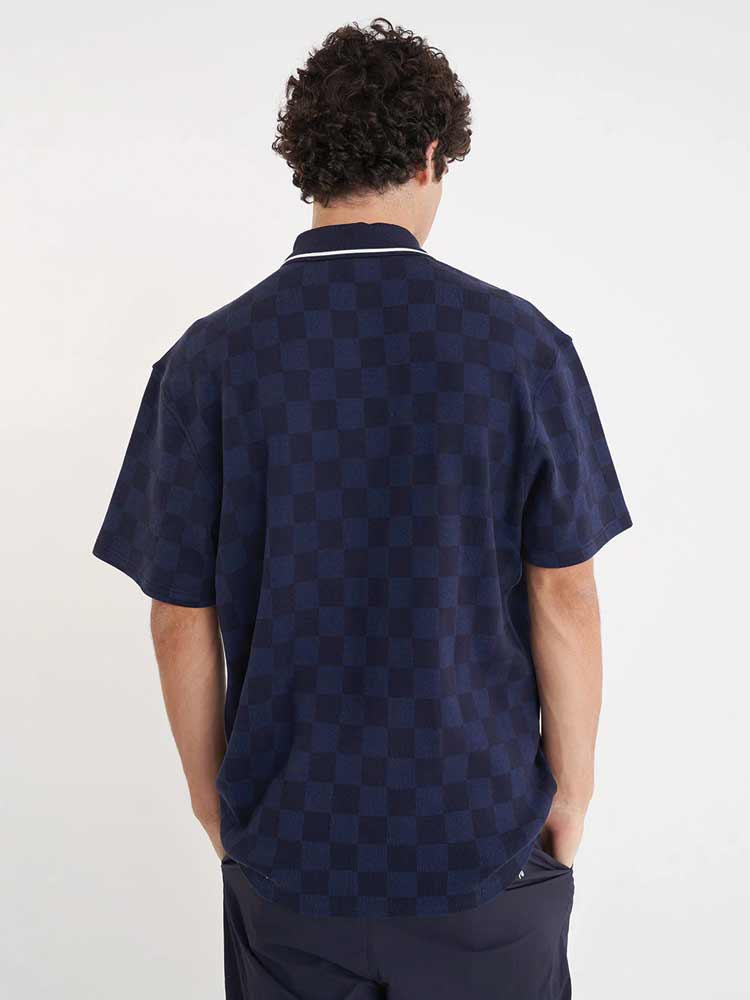 Check SS Polo Navy