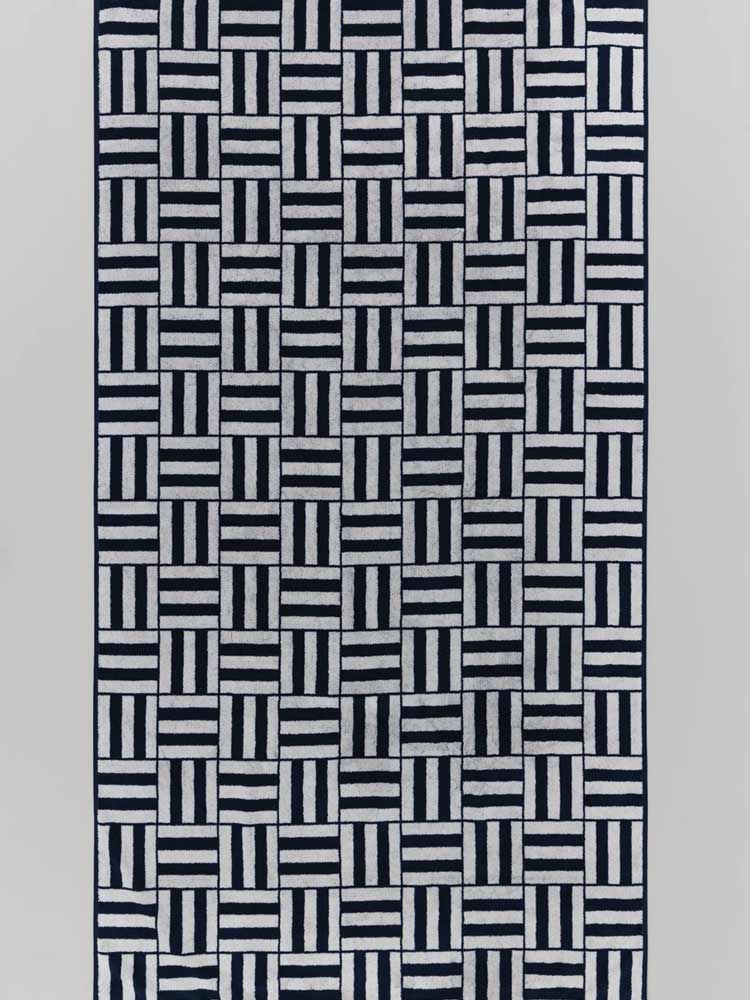 Willis Pool Towel Obsidian & stone