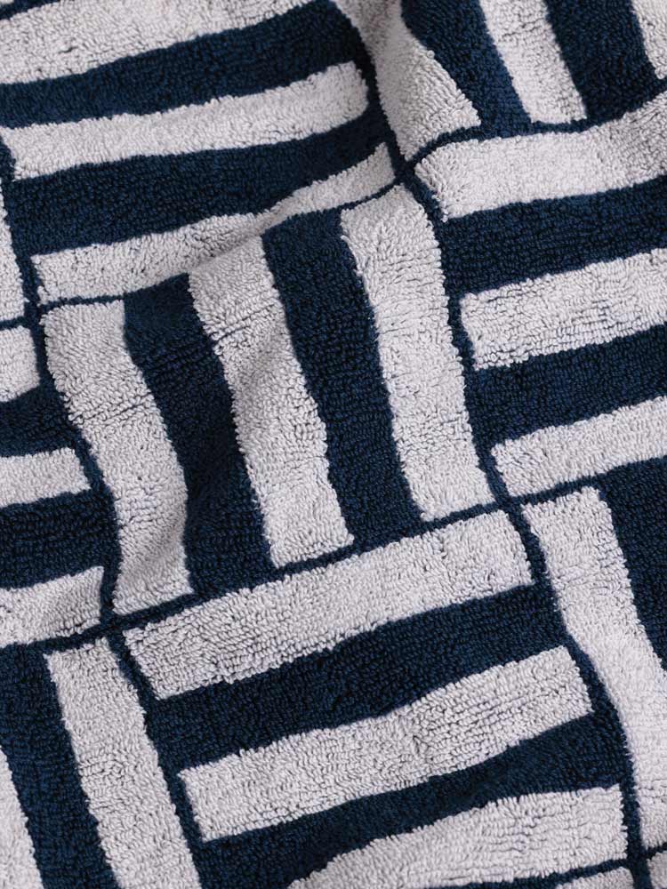 Willis Pool Towel Obsidian & stone
